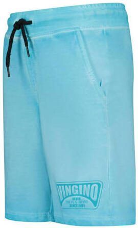 VINGINO sweatshort Rames met logo aquablauw Korte broek Jongens Katoen 128 - Foto 2