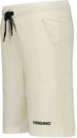 VINGINO sweatshort Rastoni ivoor Korte broek Ecru Effen 128 - Foto 2