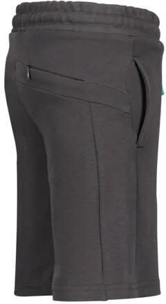 VINGINO sweatshort Reos met logo donkergrijs Korte broek Logo 128