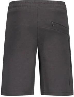 VINGINO sweatshort Reos met logo donkergrijs Korte broek Logo 128 - Foto 2