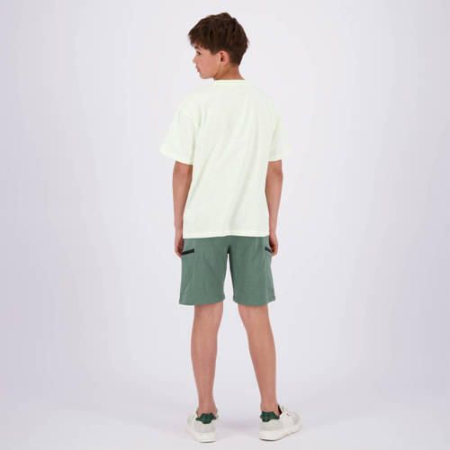 VINGINO sweatshort Ruch warmgroen Korte broek Effen 128