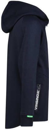 VINGINO sweatvest Olympic diep donkerblauw Effen 104 - Foto 3
