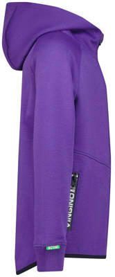 VINGINO sweatvest Olympic paars Effen 128 | Vest van - Foto 2
