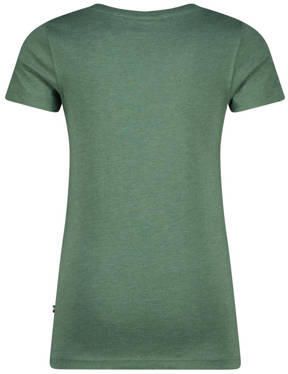 VINGINO T-shirt groen Jongens Katoen Ronde hals Effen 128