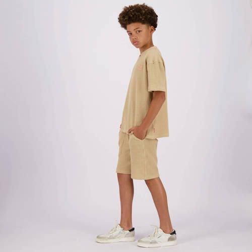 VINGINO T-shirt Haf beige Jongens Katoen Ronde hals Effen 128 - Foto 3
