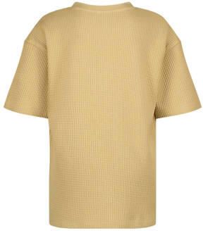 VINGINO T-shirt Haf beige Jongens Katoen Ronde hals Effen 128 - Foto 2