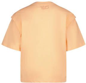 VINGINO T-shirt Halia zachtoranje Meisjes Katoen Ronde hals Printopdruk 152