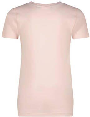 VINGINO T-shirt Hasico lichtroze Jongens Katoen Ronde hals Effen 128