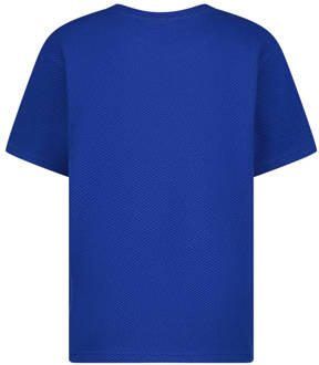 VINGINO T-shirt Hasta hardblauw Jongens Katoen Ronde hals Effen 140