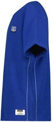 VINGINO T-shirt Hasta hardblauw Jongens Katoen Ronde hals Effen 140 - Foto 2