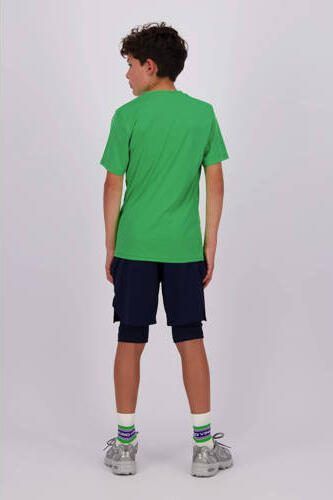 VINGINO T-shirt Hike neon groen Jongens Polyester Ronde hals Effen 140 - Foto 2