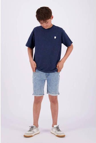VINGINO T-shirt Hinjek donkerblauw Jongens Stretchkatoen Ronde hals Effen 128