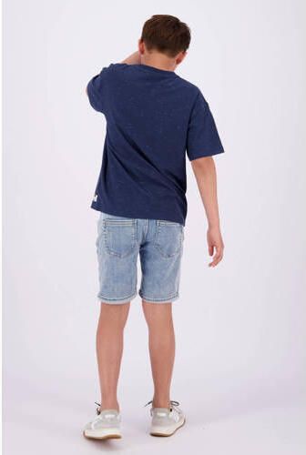 VINGINO T-shirt Hinjek donkerblauw Jongens Stretchkatoen Ronde hals Effen 128 - Foto 2