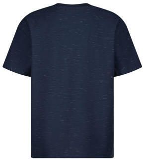 VINGINO T-shirt Hinjek donkerblauw Jongens Stretchkatoen Ronde hals Effen 128 - Foto 3
