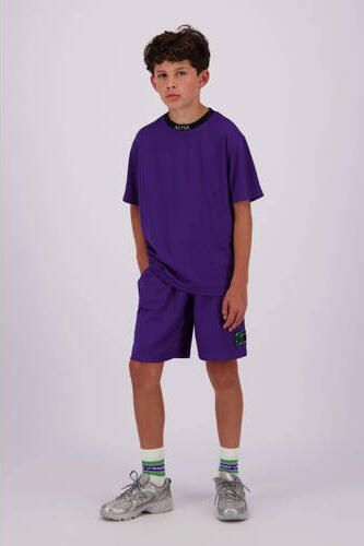 VINGINO T-shirt Hunt paars Jongens Polyester Ronde hals Effen 128 - Foto 2