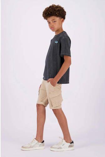 VINGINO T-shirt Hyma met backprint zwart Jongens Katoen Ronde hals Backprint 152 - Foto 3