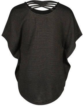 VINGINO T-shirt IREEN met vleermuismouwen zwart Top Meisjes Viscose Ronde hals 128 - Foto 2