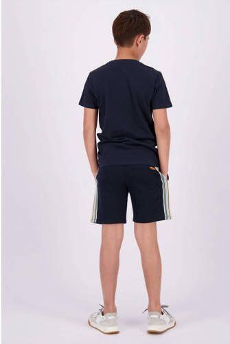 VINGINO T-shirt Jape donkerblauw geel Jongens Katoen Ronde hals Meerkleurig 152 - Foto 4