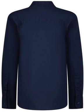 VINGINO T-shirt Lasc blauw Overhemd Jongens Katoen Mao kraag Effen 152