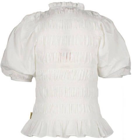 VINGINO T-shirt offwhite Wit Meisjes Katoen Opstaande kraag Effen 104 - Foto 2