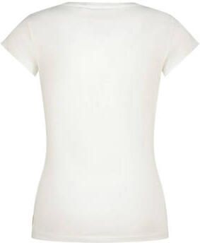 Vingino T-shirt wit (set van 2) Meisjes Stretchkatoen Ronde hals Effen - Foto 4
