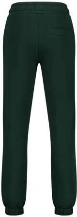 VINGINO tapered fit joggingbroek Basic met printopdruk donkergroen Jongens Sweat 140