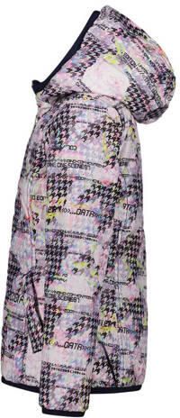 VINGINO tie-dye reversible zomerjas blauw Meisjes Polyester Capuchon Tie-dye 110 - Foto 4