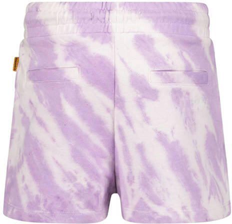 VINGINO tie-dye short paars wit Sweatshort Tie-dye 104 - Foto 2