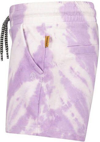 VINGINO tie-dye short paars wit Sweatshort Tie-dye 104 - Foto 3