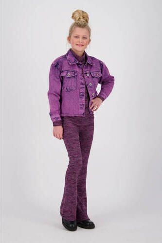 VINGINO trui Joyce met all over print paars Meisjes Polyester Col All over print 128 - Foto 5