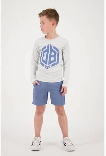 VINGINO x Daley longsleeve Herol met printopdruk lichtgrijs Jongens Stretchkatoen Ronde hals 158 164 - Foto 2