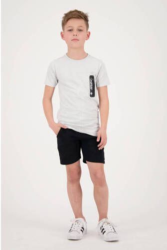 VINGINO x Daley T-shirt Hernandez met printopdruk lichtgrijs Jongens Stretchkatoen Ronde hals 158 164 - Foto 2