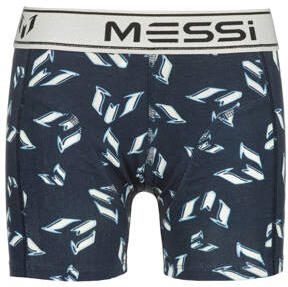 VINGINO x Messi boxershort set van 2 wit donkerblauw Jongens Katoen Meerkleurig 110 116 - Foto 2