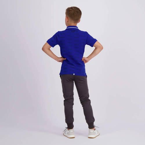 VINGINO x Messi joggingbroek Serto met zijstreep donkergrijs Jongens Sweat 104 - Foto 2