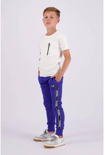 VINGINO x Messi T-shirt Jusai met printopdruk wit Jongens Stretchkatoen Ronde hals 116 - Foto 2