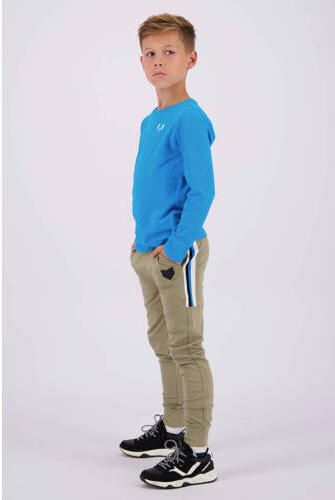 VINGINO x Messi longsleeve Juan met backprint blauw Jongens Sweat Ronde hals 110 116