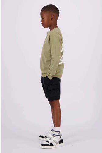 VINGINO x Messi longsleeve Juan met backprint groen Jongens Sweat Ronde hals 134 140 - Foto 2