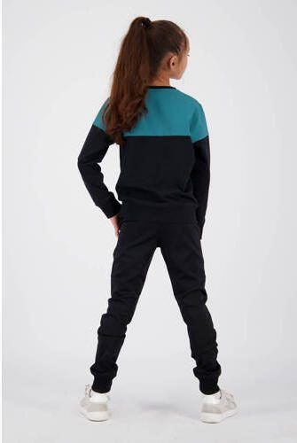 VINGINO x Messi sweater Nessi met logo diepblauw zwart Logo 104 - Foto 5