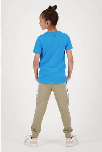 VINGINO x Messi T-shirt Hogo met printopdruk blauw Jongens Katoen Ronde hals 128 - Foto 2