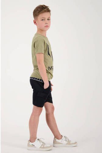 VINGINO x Messi T-shirt Hogo met printopdruk groen Jongens Katoen Ronde hals 128 - Foto 3