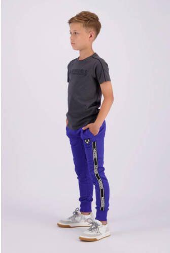 VINGINO x Messi T-shirt Jaxe met logo donkergrijs Jongens Stretchkatoen Ronde hals 152 - Foto 2