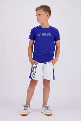 VINGINO x Messi T-shirt Jaxe met logo hardblauw Jongens Stretchkatoen Ronde hals 116 - Foto 2