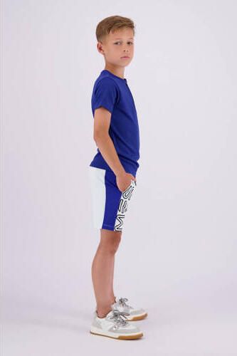 VINGINO x Messi T-shirt Jipper hardblauw Jongens Polyester Ronde hals Effen 116