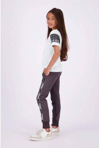 VINGINO x Messi T-shirt Jumal met logo lichtblauw Stretchkatoen Ronde hals 104