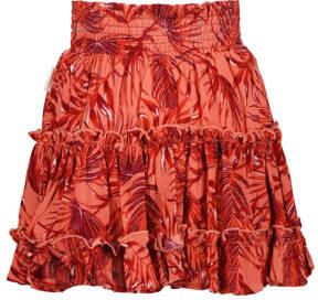VINGINO x Senna Bellod rok Quinta met all over print rood Meisjes Viscose 152 - Foto 4