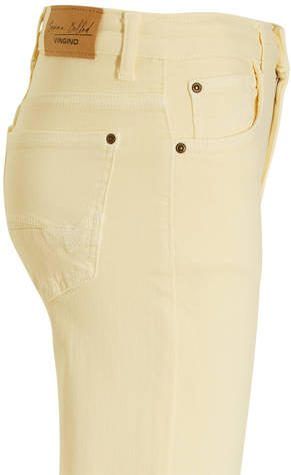VINGINO x Senna Bellod Wide leg jeans geel Meisjes Stretchdenim Effen 140 - Foto 2