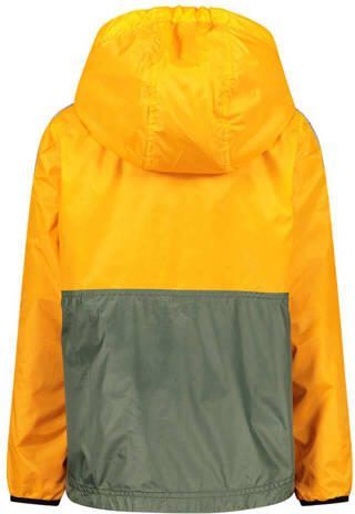 VINGINO zomerjas geel groen wit Zwart Jongens Polyester Capuchon Meerkleurig 104 - Foto 2