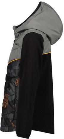 VINGINO zomerjas met camouflageprint zwart Jongens Polyester Capuchon Camouflage 116 - Foto 4