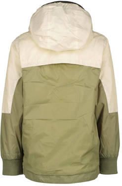 VINGINO zomerjas Tiuru beige armygroen Jongens Nylon Capuchon Meerkleurig 10 - Foto 3