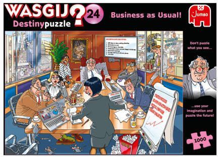 Wasgij destiny 24 business as usual legpuzzel 1000 stukjes Multi
